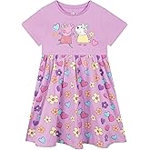 Peppa Pig Dress | Cotton Girls Dress | Short Sleeve Dresses for Girls | Kids Dresses