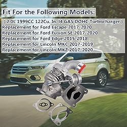 Weonefit Turbocharger Turbo Replacement for Ford