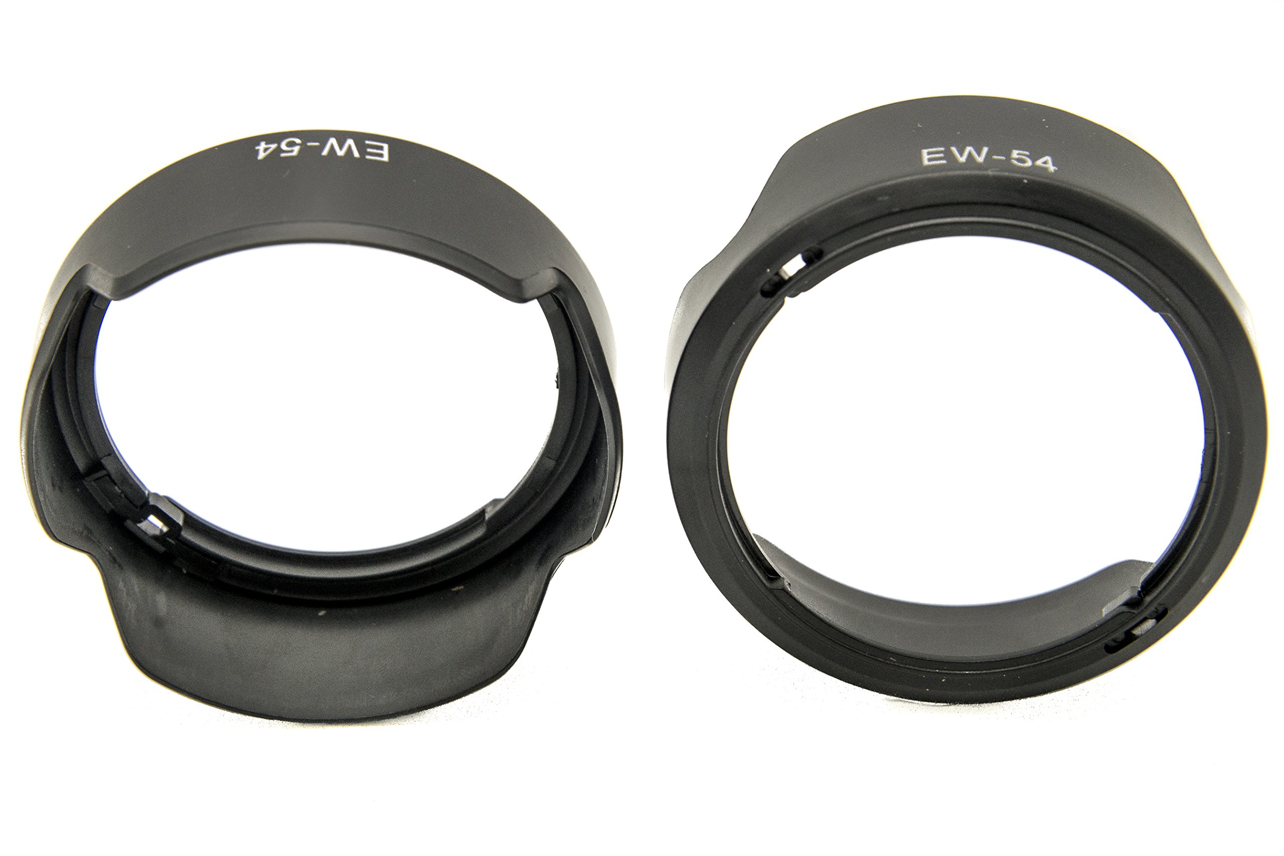 PROtastic Replacement EW-54 EW54 Petal Lens Hood *** 2 PACK *** For Canon EF-M 18-55mm f/3.5-5.6 IS STM Lens