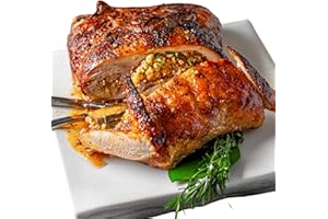 Creole Foods Turducken - 15 lb Gourmet Stuffed Poultry, Pre-Seasoned Turkey Duck Chicken with Dressing, Serves 20-25, Authent