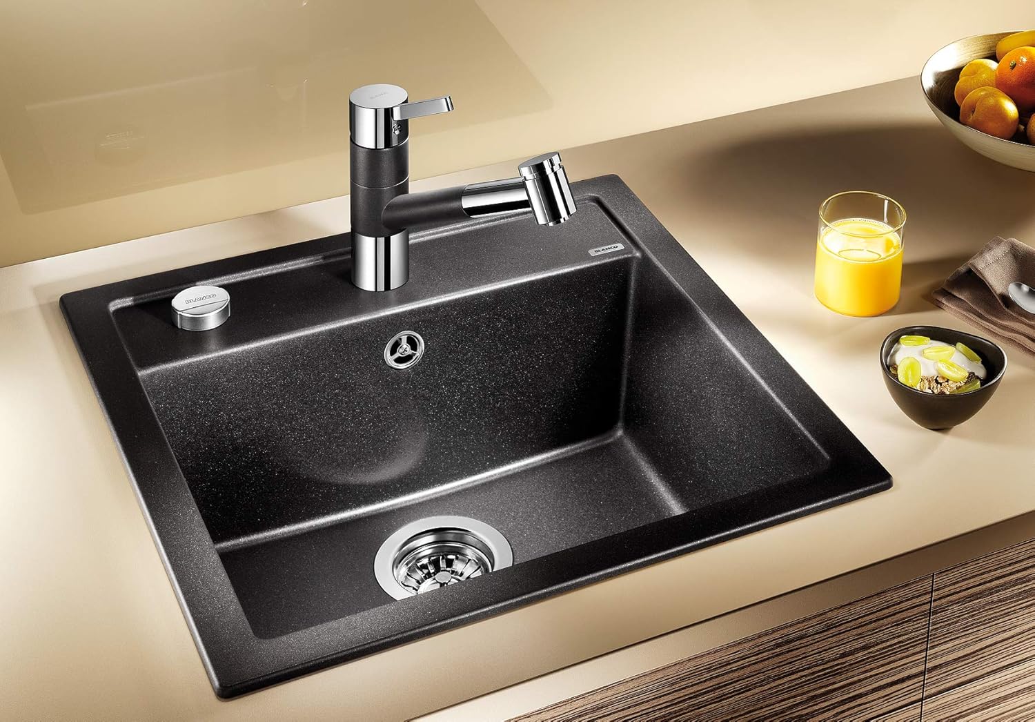 Küchenspüle aus Silgranit PuraDur Blanco Dalago 5 518521 1 Stück