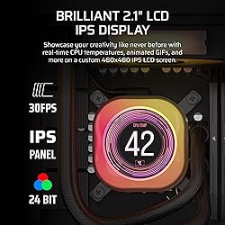 CORSAIR iCUE Link Titan 360 RX LCD Liquid CPU