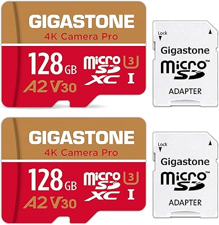 Amazon Com 5 Yrs Free Data Recovery Gigastone 128gb 2 Pack Micro Sd Card 4k Video Recording For Gopro Action Camera Dji Drone Nintendo Switch R W Up To 100 50 Mb S Microsdxc Memory Card Uhs I U3 Amazon Com 5 Yrs Free Data Recovery Gigastone 128gb 2 Pack Micro Sd Card 4k Video Recording For Gopro Action Camera Dji Drone Nintendo Switch R W Up To 100 50 Mb S Microsdxc Memory Card Uhs I U3