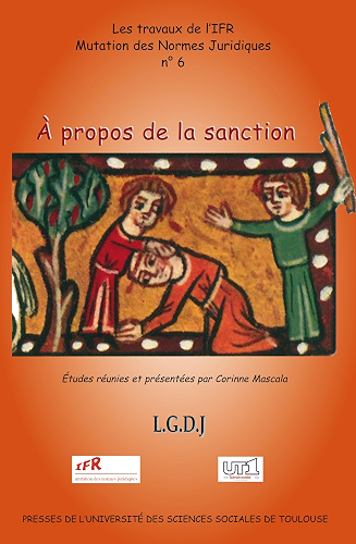 Download À propos de la sanction (Travaux de l’IFR t. 6) PDF