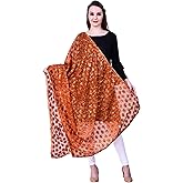 SWI WITH LABEL Phulkari Dupattas for Womens, Hand Embroidered in Amritsar