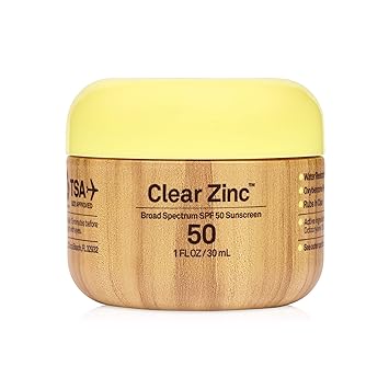 Sun Bum Clear Zinc Oxide Lotion 1-Ounce