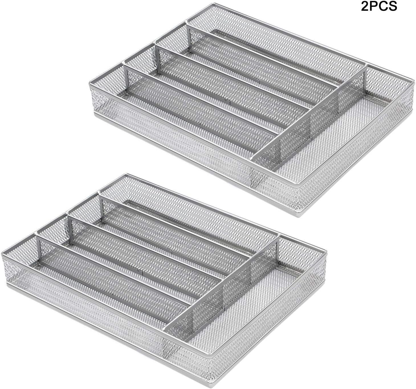 Flatware Tray（Silver  2pcs）