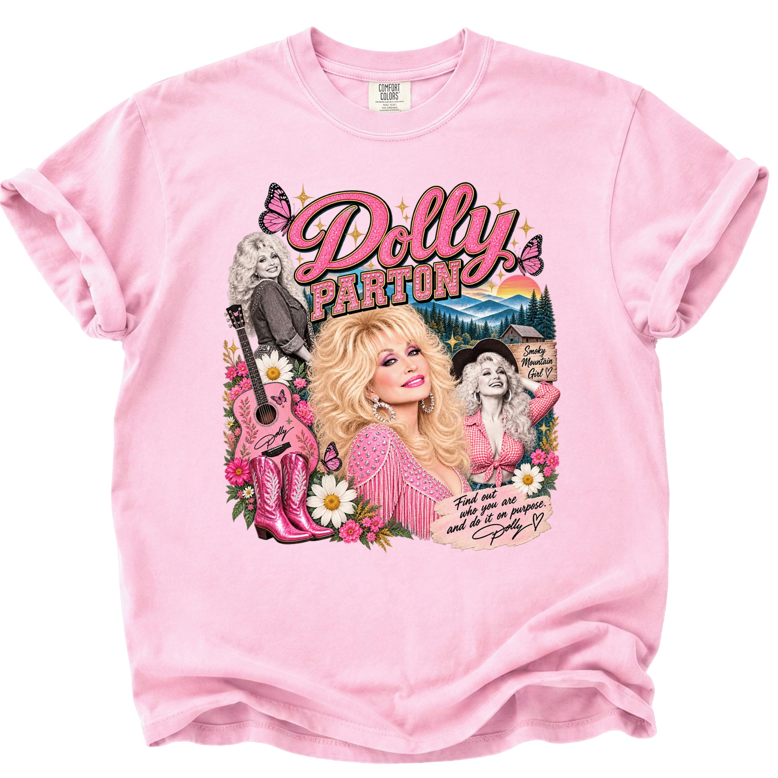 Dolly Country Legend Tee - Parton Memorial Shirt 1946-2026 - Queen of Country Graphic Tshirt