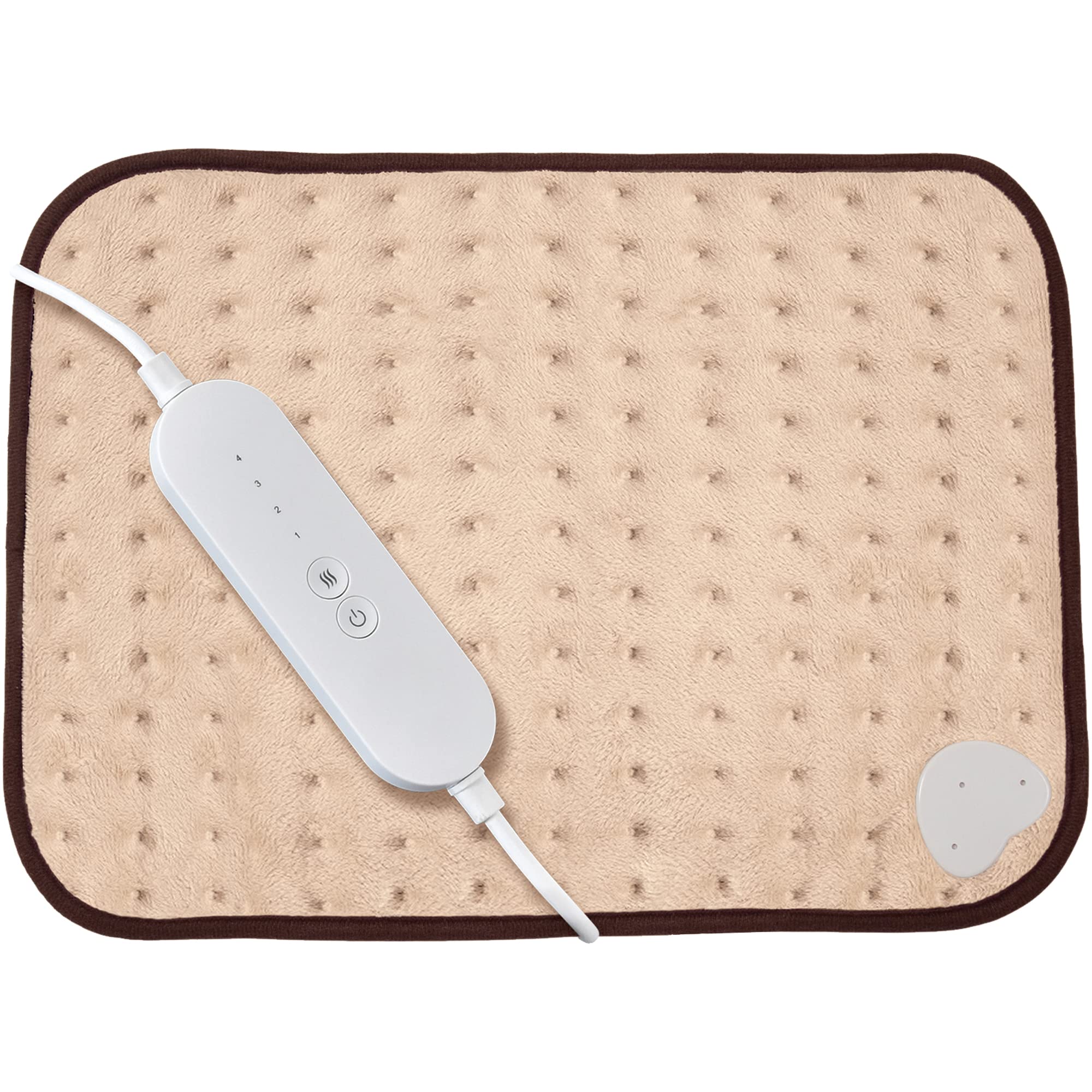 Sweet Dreams Heat Pad 50W, Electric Luxurious Soft with Auto Shut Off - Therapeutic, Soothing Pain Relief Therapy for Back, Neck, Arthritis & Tension, Washable (40 X 30CM Large)