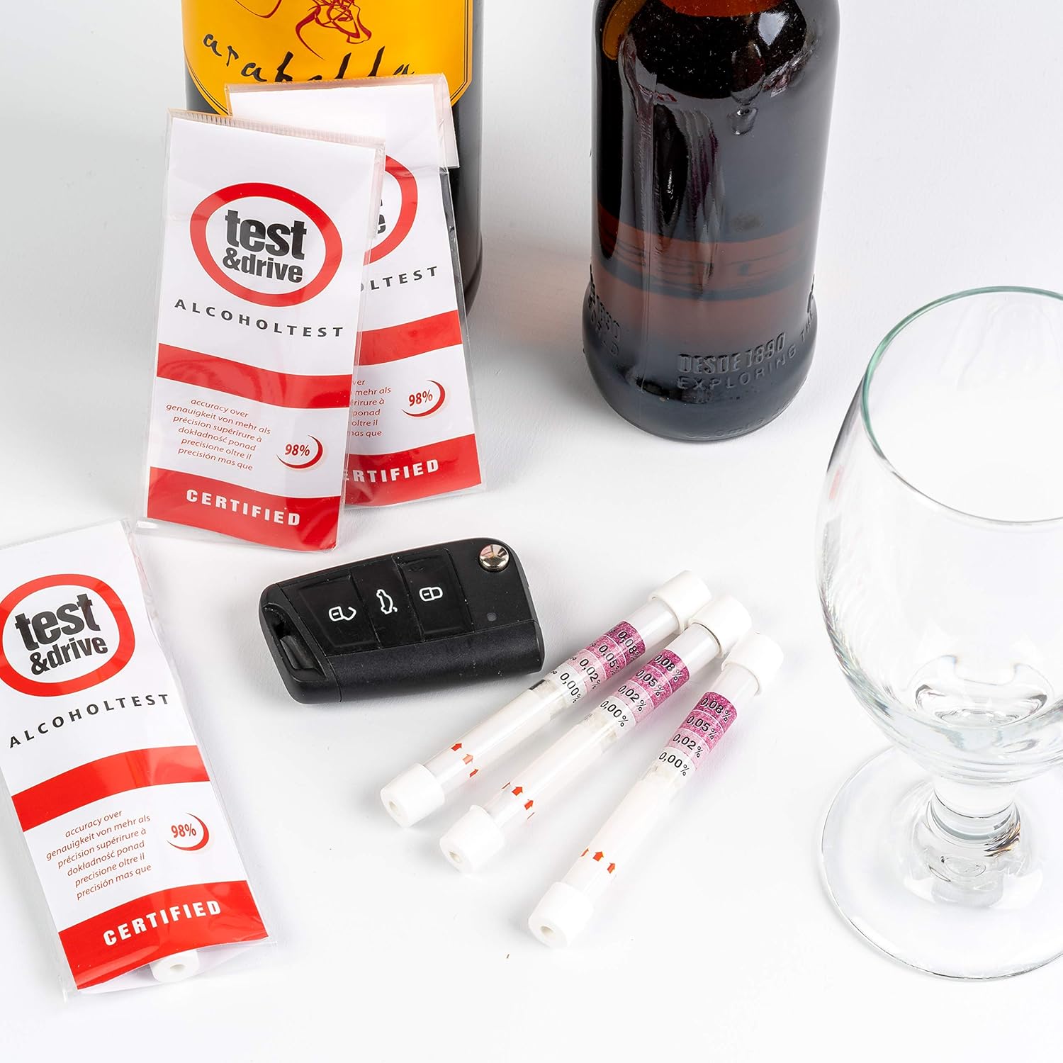 OBBS Alcohol Breathalyzer Certified See chart for every