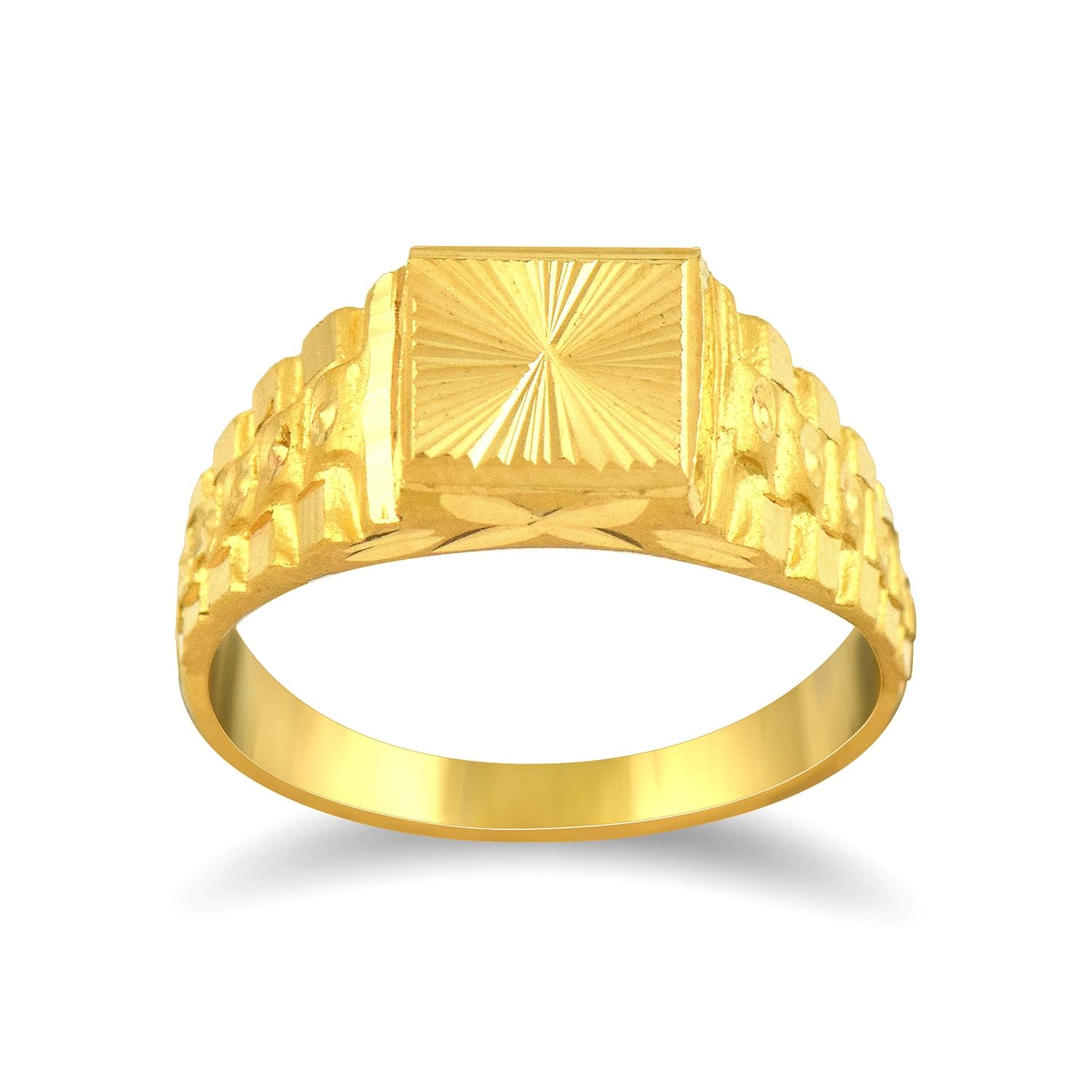 Buy Senco Gold 22k 916 Yellow Gold Ring For Women At Amazon In