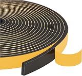 Yotache Foam Weather Stripping Seal Tape 12mm x 3mm 5m Roll (3 Pack) view 1