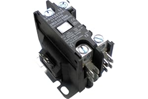 OneTrip Parts Contactor 1 Pole 32 Amp Protactor Heavy Duty Enclosed Replacement For Carrier Bryant Payne P282-0311