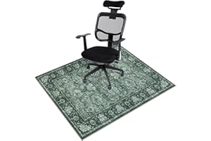 Anidaroel Office Chair Mat for Hardwood Floor/Tile Floor, 48”x60”Desk Chair Mat for Hard Floors, Rug Protectors for Office Chairs, Anti-Slip Floor Protector Rug