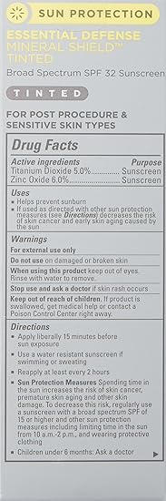 skinmedica essential defense mineral shield spf 32