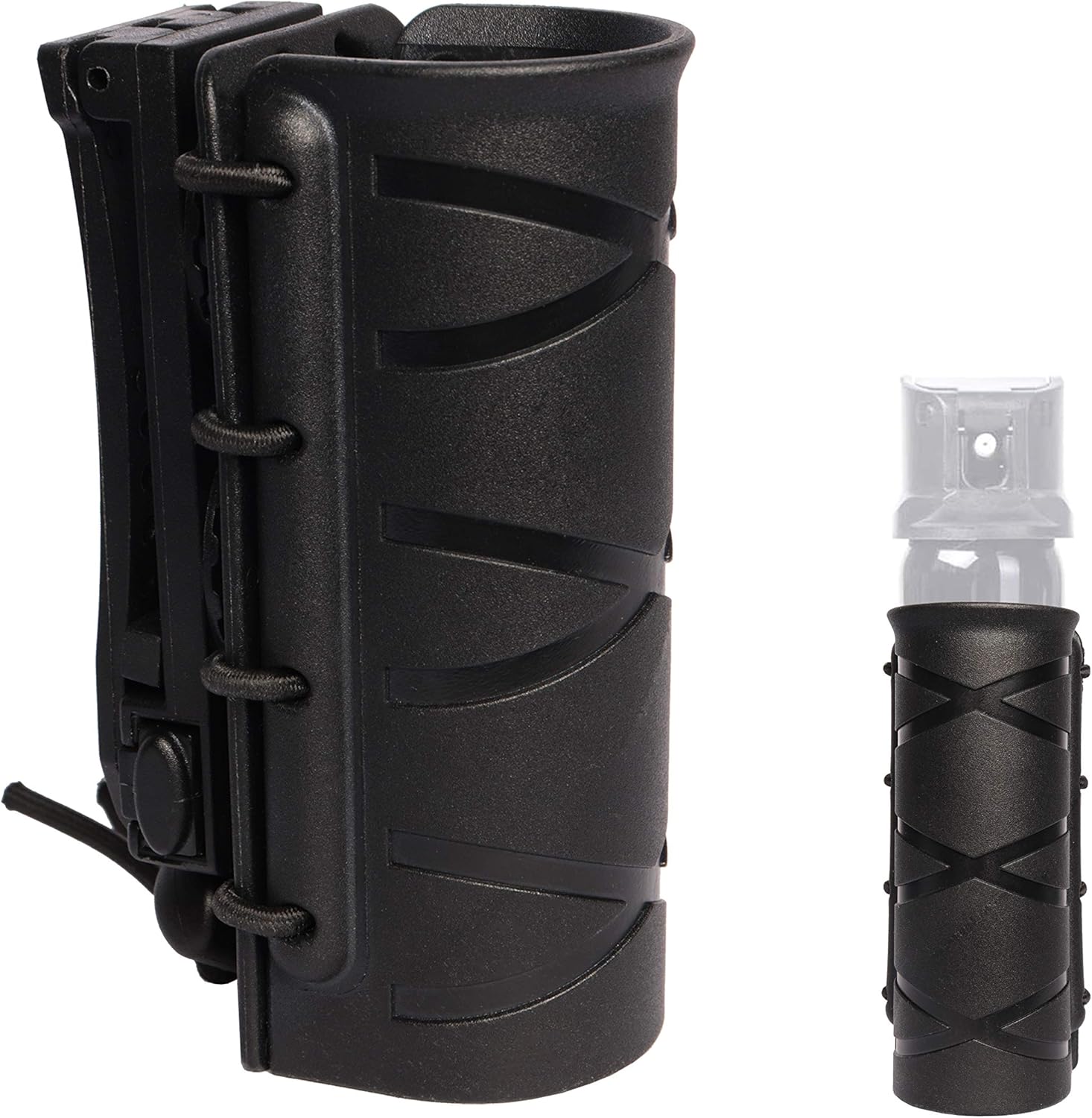Lilcreek Pepper Spray Holster, Police Duty OC Pepper Holder, Open Top Tactical