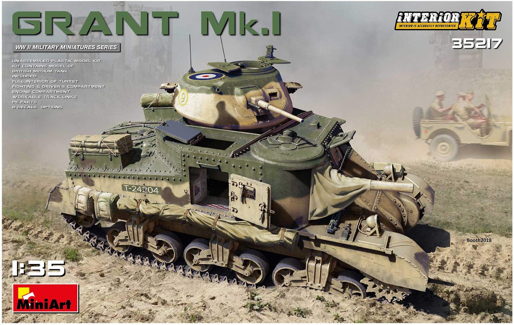Miniart 1: 35 - Grant Mk. Interior Kit