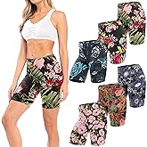Sexy Basics Womens Ultra Soft Yoga Bike Short | Stretch Boxer Briefs | Multi Packs