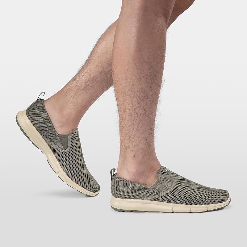 Herren Ahiga Slip-On, Beton, 44
