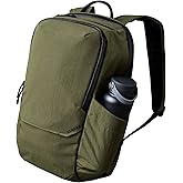 ALPAKA Elements Backpack Pro 24L - Green Laptop Backpack Fits 16'' Laptop with Dual Bottle Pockets, Travel Backpack for Men, Weather-Resistant 400D Axoflux Fabric for Business or College