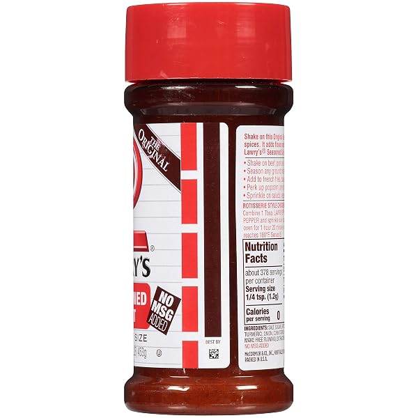 LAWRY’S CASERO SEASONING SALT 1 POUND (PACK OF 1)