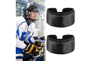 2 Pcs Winter Youth Hockey Neck Guard Youth, Ice Neck Guard Hockey Cut Resistant Neck Guard Equipment for Men and Women,Ice Ho