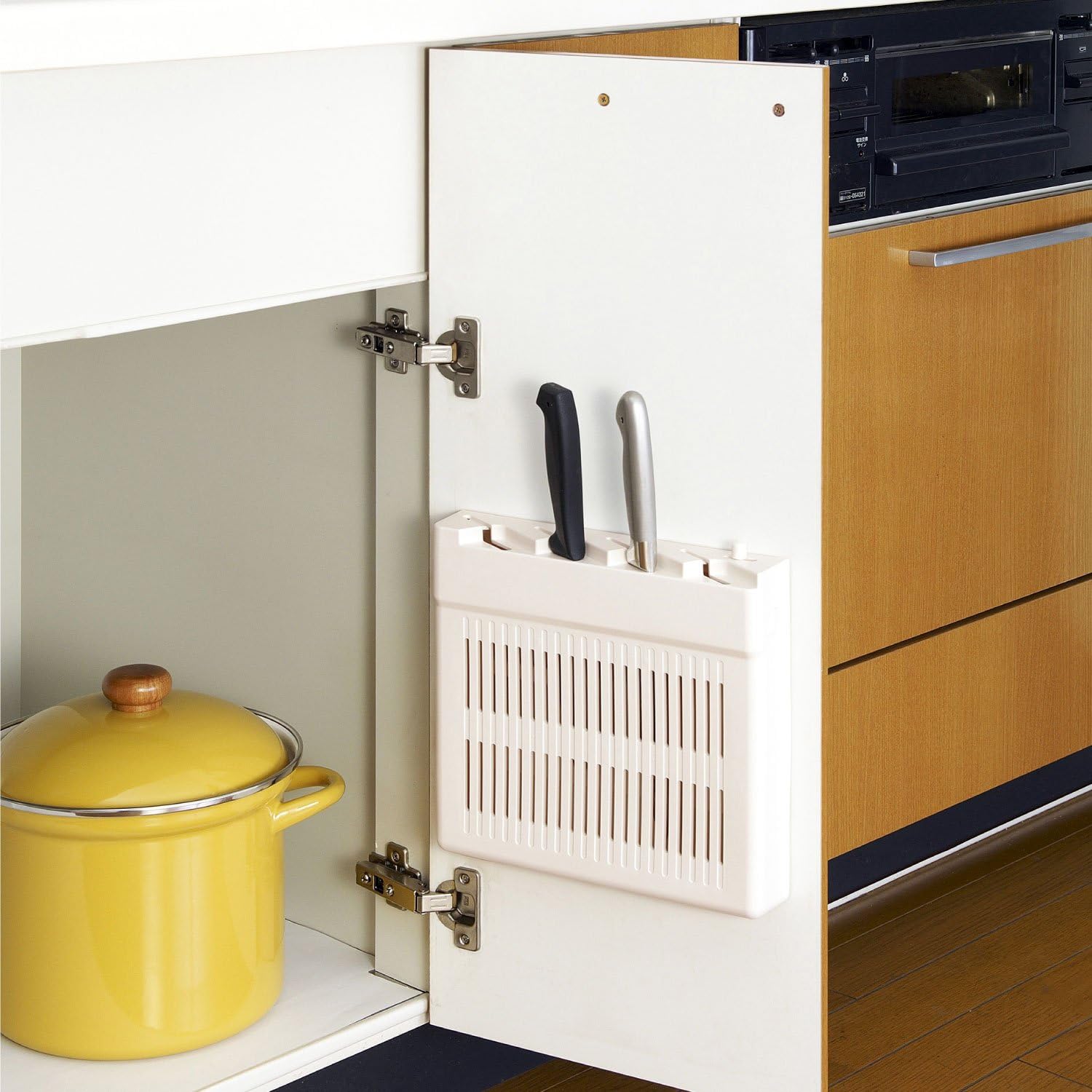 GAONAガオナ立型包丁差しロック付 GAPF004