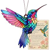 Hummingbird Gifts for Women - Valentines Day Hummingbirds Keepsake for Meaningful Encouragement Hummingbird Valentines Birthday Gift for Mom Wife Girlfriend