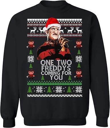 freddy krueger christmas sweater