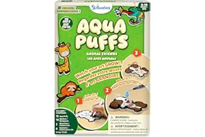 Skillmatics Kit d'art 3D – Animaux aquatiques, cadeaux de Noël pour filles et garçons âgés de 4, 5, 6, 7, 8, 9, 10 ans