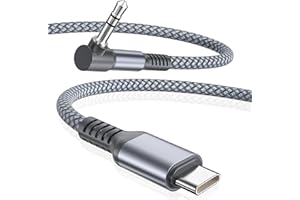 Elebase iPhone 17 16 16e 15 Aux Cord 4FT,USB C Aux Cable 90 Degree,Type C to Right Angle 3.5MM Audio Auxiliary Cord for Car,N