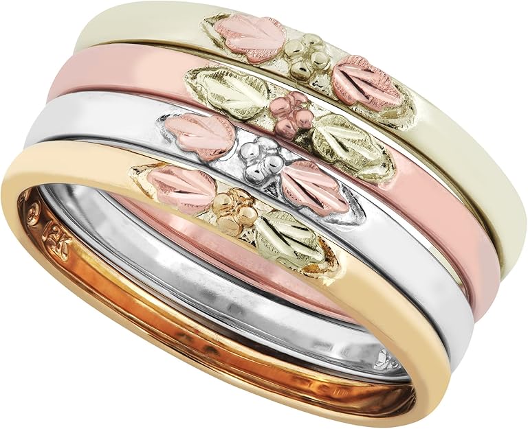 Black Hills Gold Stackable Rings 5.5) Amazon.co.uk