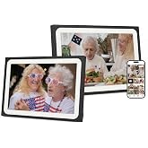 Uhale Smart WiFi Digital Picture Frame 10&Prime; Touchscreen-A | digital frame Built-in 16GB Memory,Auto-Rotate Easy Setup to Share Photos or Videos via Uhale APP-Gifts for elders and friend