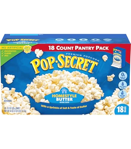 Amazon.com: Pop Secret Home Style Popcorn, 28 Count