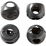 Safety 1st Grip N' Twist Door Knob Covers Decor, 4-Count