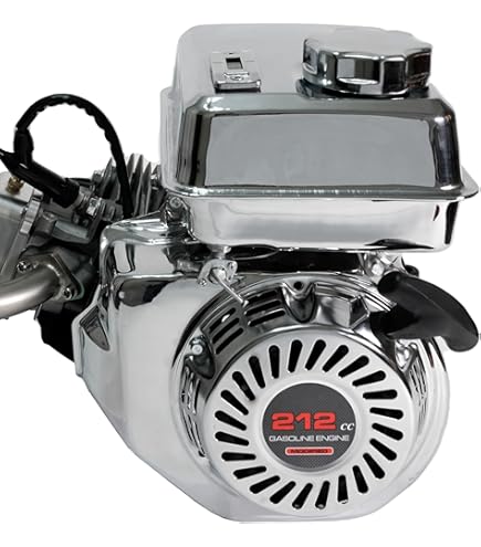 Predator 212 Coleman 200cc Mini Bike Top Speed Go Kart Chrome Pull