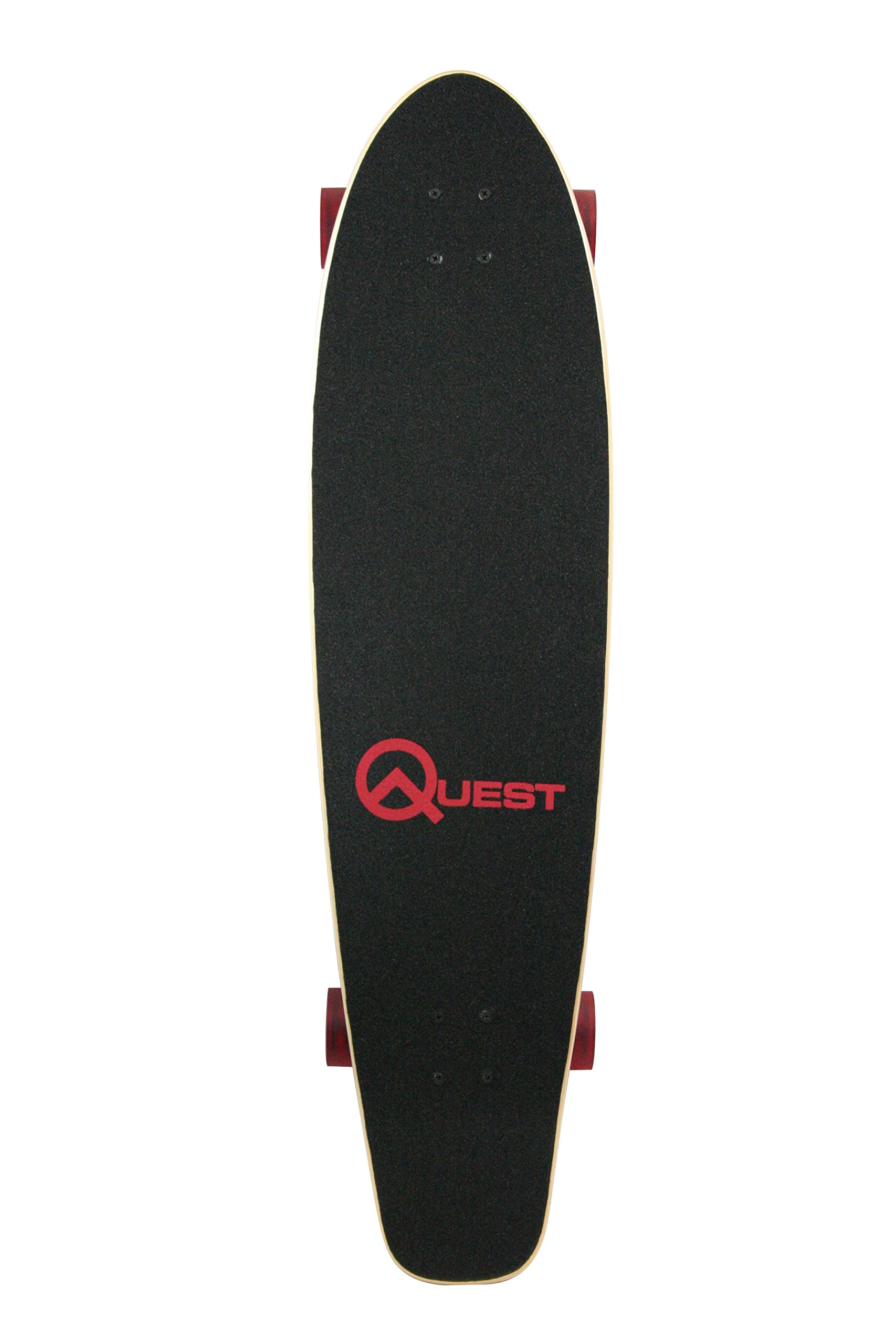 Galleon Quest Native Spirit Kick Tail Longboard Skateboard, 40Inch