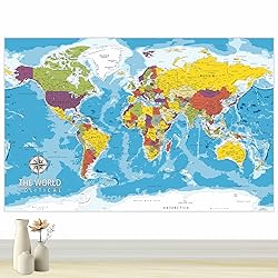 PARTH IMPEX Giant World Map - Large Map Of The