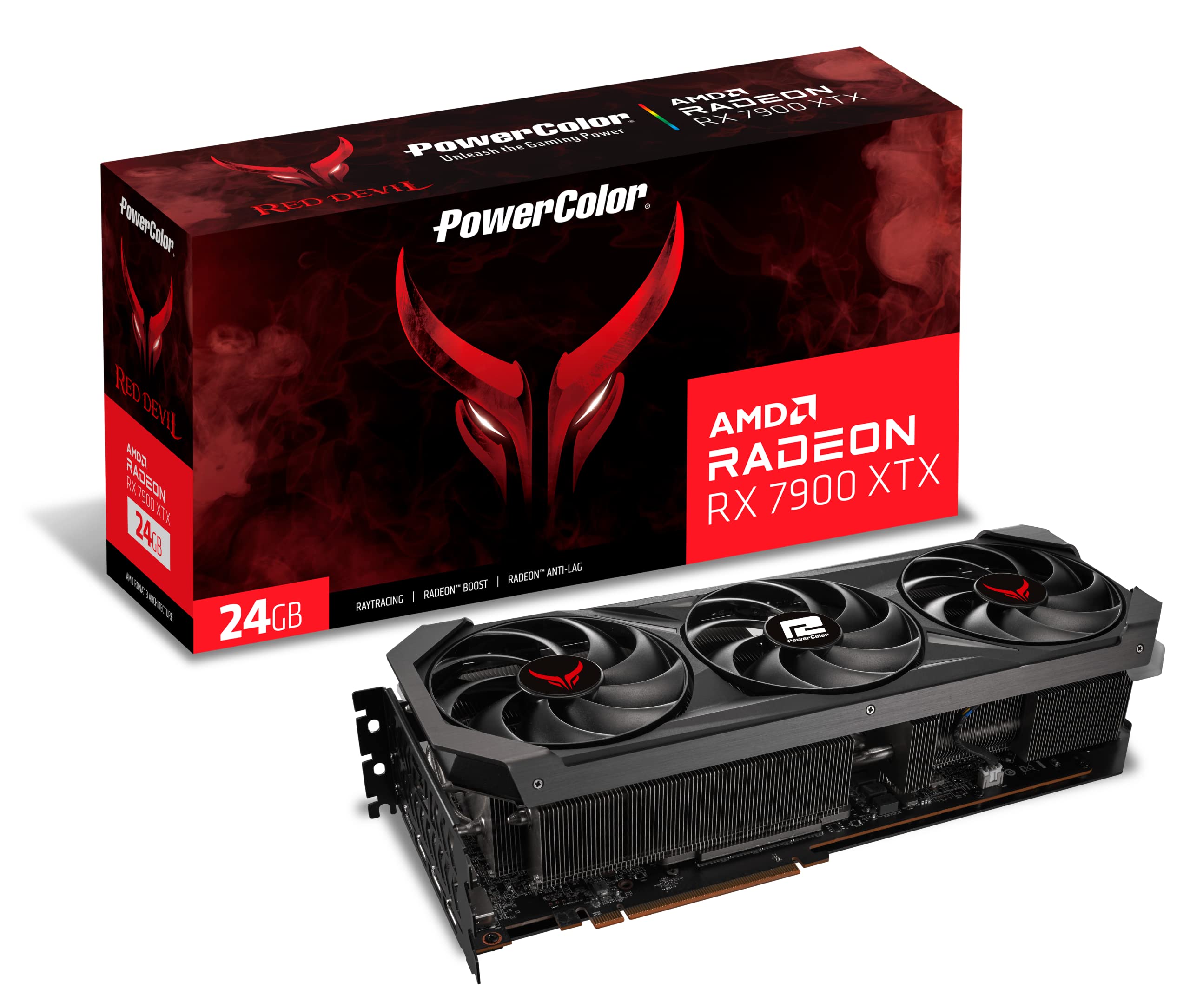 Photo 1 of PowerColor Red Devil AMD Radeon RX 7900 XTX Graphics Card