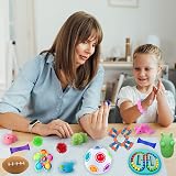 Chennyfun Fidget Toy Set 26Pcs Rainbow Stress Relief Autism ADHD Box Included view 8