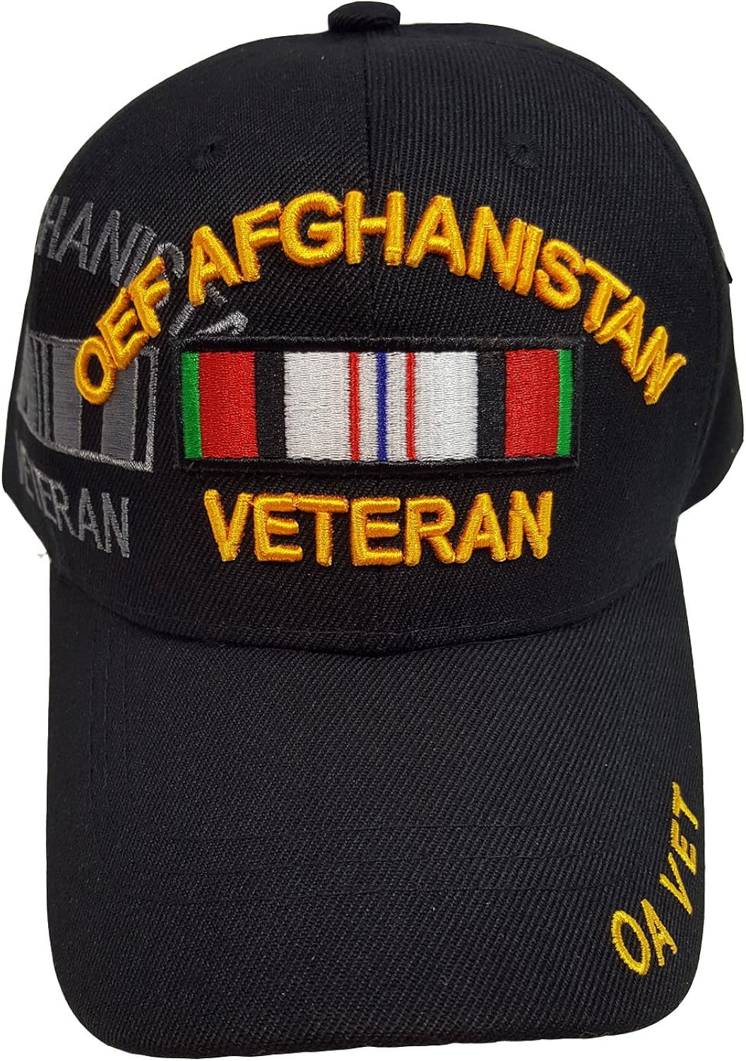 U.S. Warriors OEF Afghanistan Veteran (OA Vet) Black US Military Officially Licensed