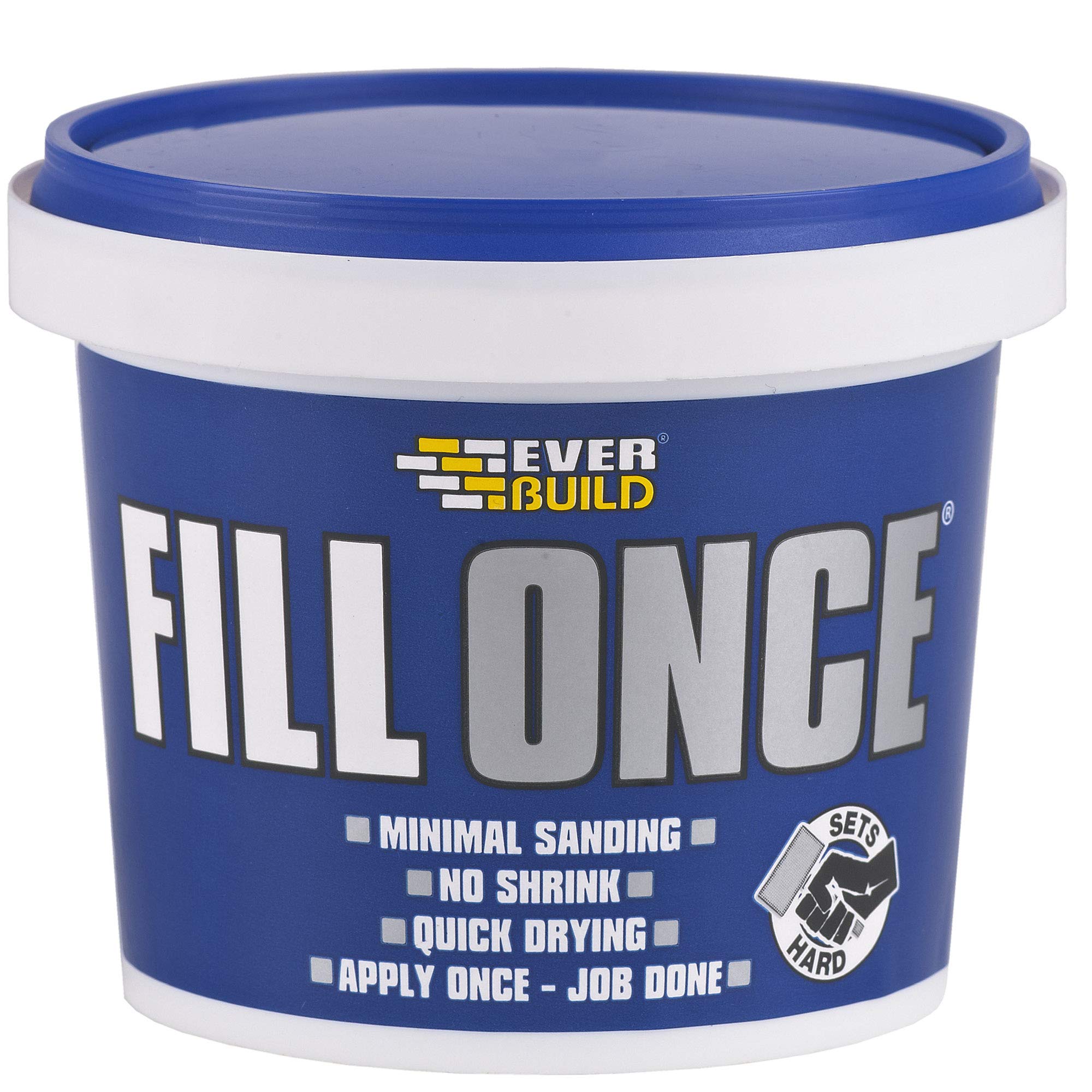 Everbuild Fill Once Ready Mixed Filler – Fills in One Go – Quick Drying – White – 325 ml