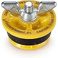 Cherne 270210 End of Pipe Gripper Mechanical Plug, Yellow