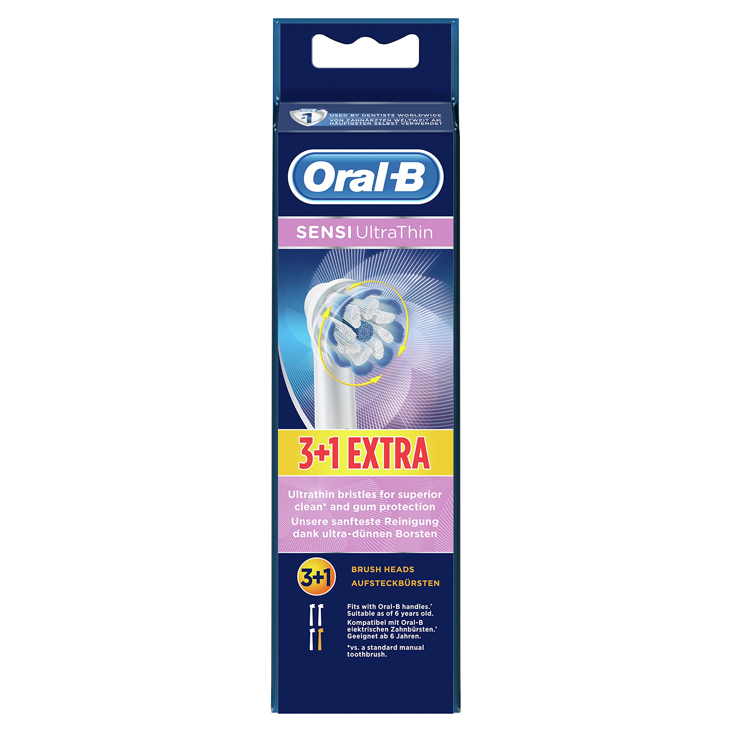 Oral-B Sensi Ultrathin Replacement Electric Toothbrush Heads