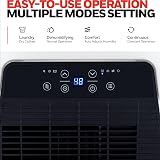 Honeywell 12L Day Dehumidifier TPFIT Home Laundry Digital Display Award Winning view 5