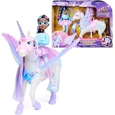 Unicorn Academy Gemstone Magic Layla &amp; Glacier, Dolls &amp; Toys, Ages 4+ | Magical Lights, Sounds &amp; Flapping Wings, Recreate Show Moments, Imaginative Storytelling Play, Birthday Gifts for Girls