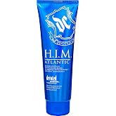 Devoted Creations H.I.M Atlantic Tanning Lotion - Blue Hued Anti-Orange Color Correcting Bronzer - Oil Absorbing + Tattoo Protecting + Ultra-Dark Tanning Formula 8.5 oz.