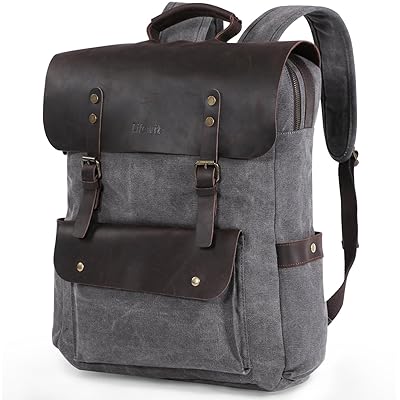 Vintage Leather Backpack for Laptop: Ideal Nigeria Ubuy