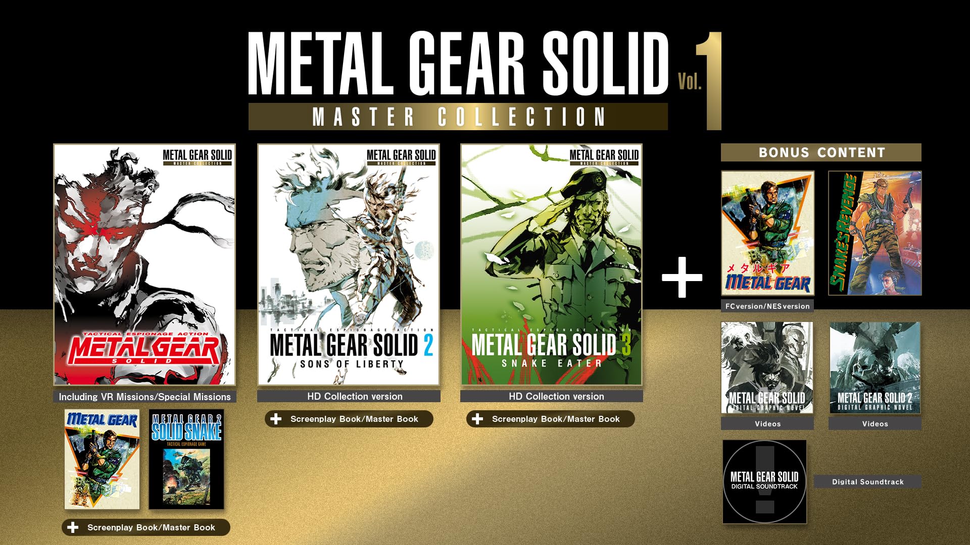 METAL GEAR SOLID: MASTER COLLECTION Vol. 1 - Standard - Nintendo Switch [Digital Code]