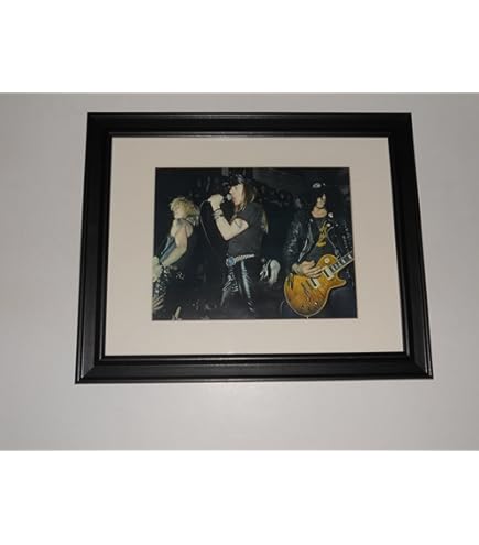 Amazon.com: Large Framed Guns 'n Roses Axl Rose/Slash 1989 B/W